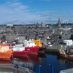 Location Aberdeen harbour